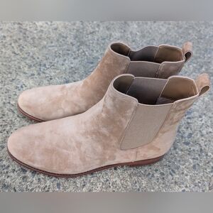 Lauren Ralph Lauren Brylee Suede Chelsea Ankle Boots (New)